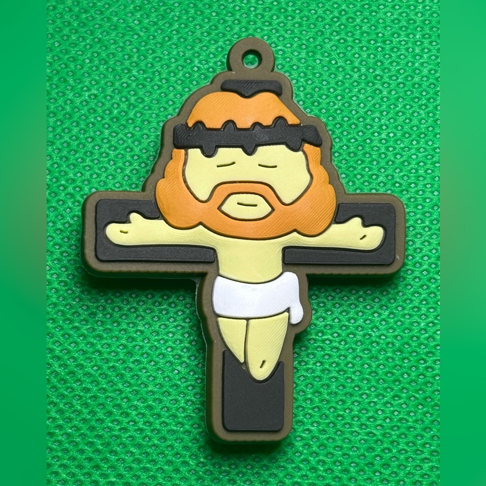 🌼 (5/$10 or 10/$15) NEW “Christian Life” Croc Charm Collection Jesus on a Cross